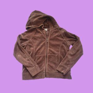 Vintage Y2k Brown Ny laundry hoodie